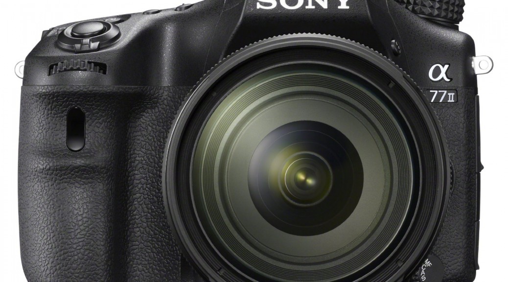 sony a77II digital camera